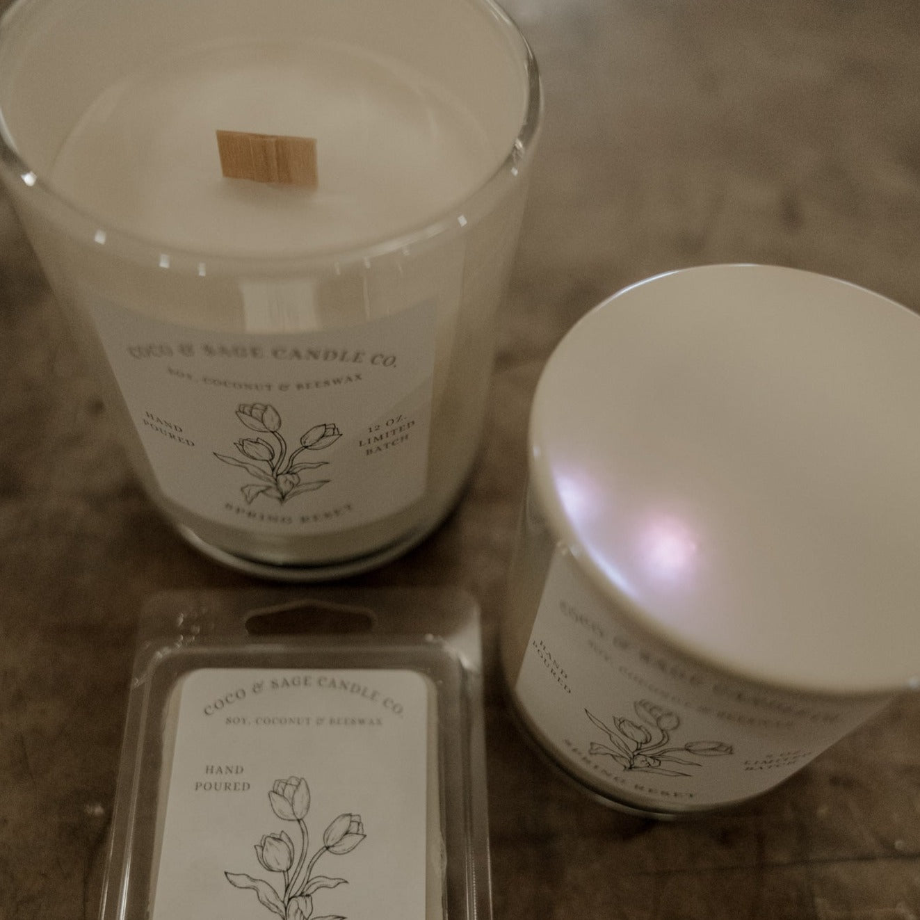 Spring Reset Candle