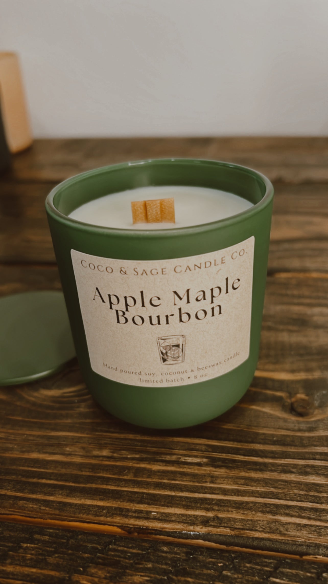 Apple Maple Bourbon Candle