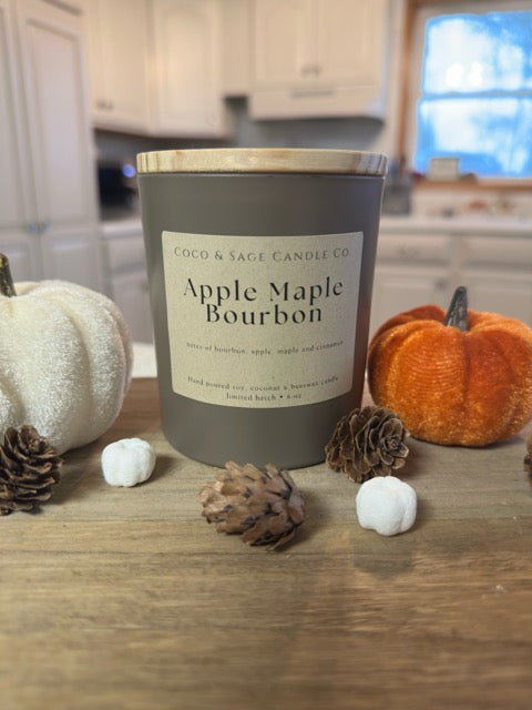 Apple Maple Bourbon Candle