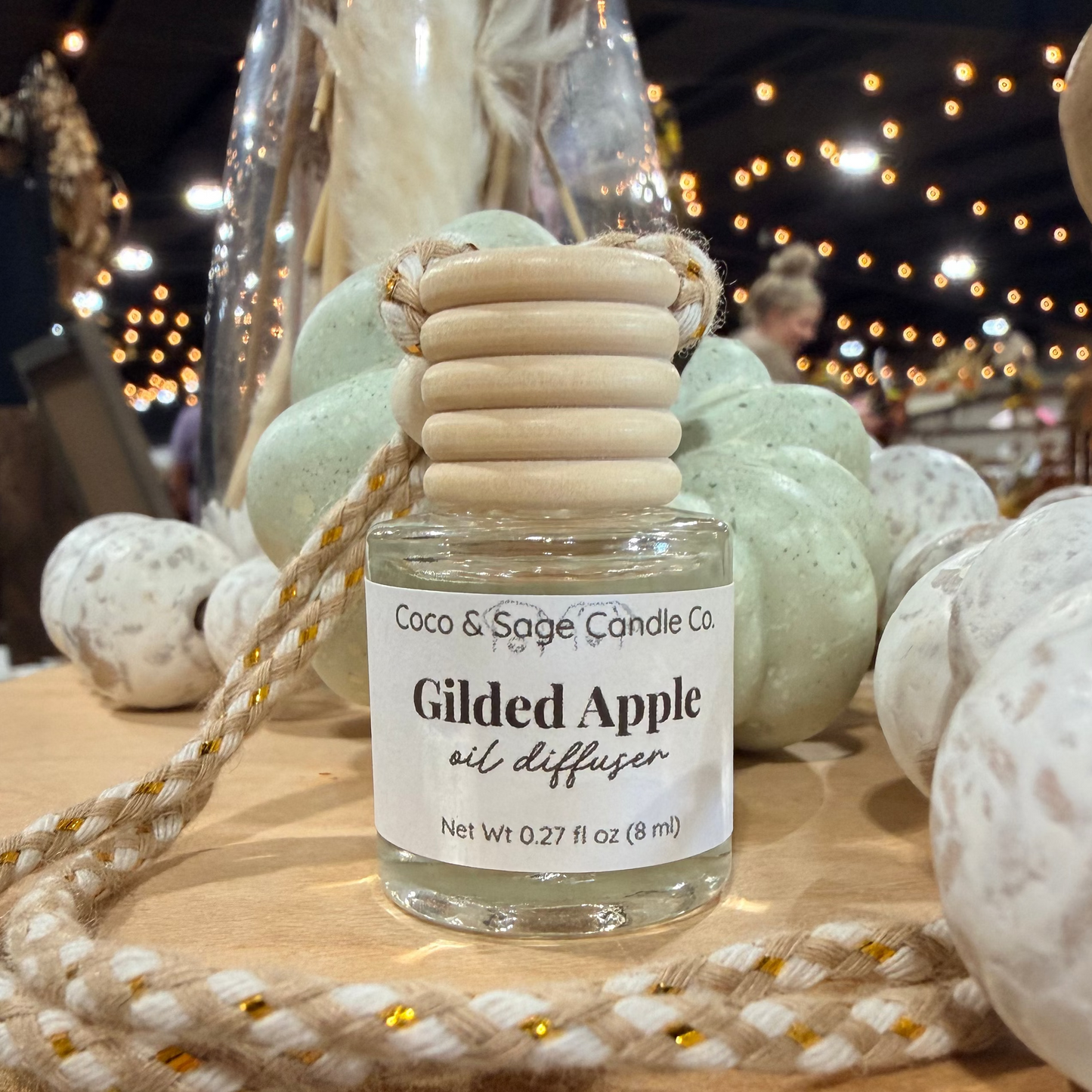 Gilded Apple Car Diffuser