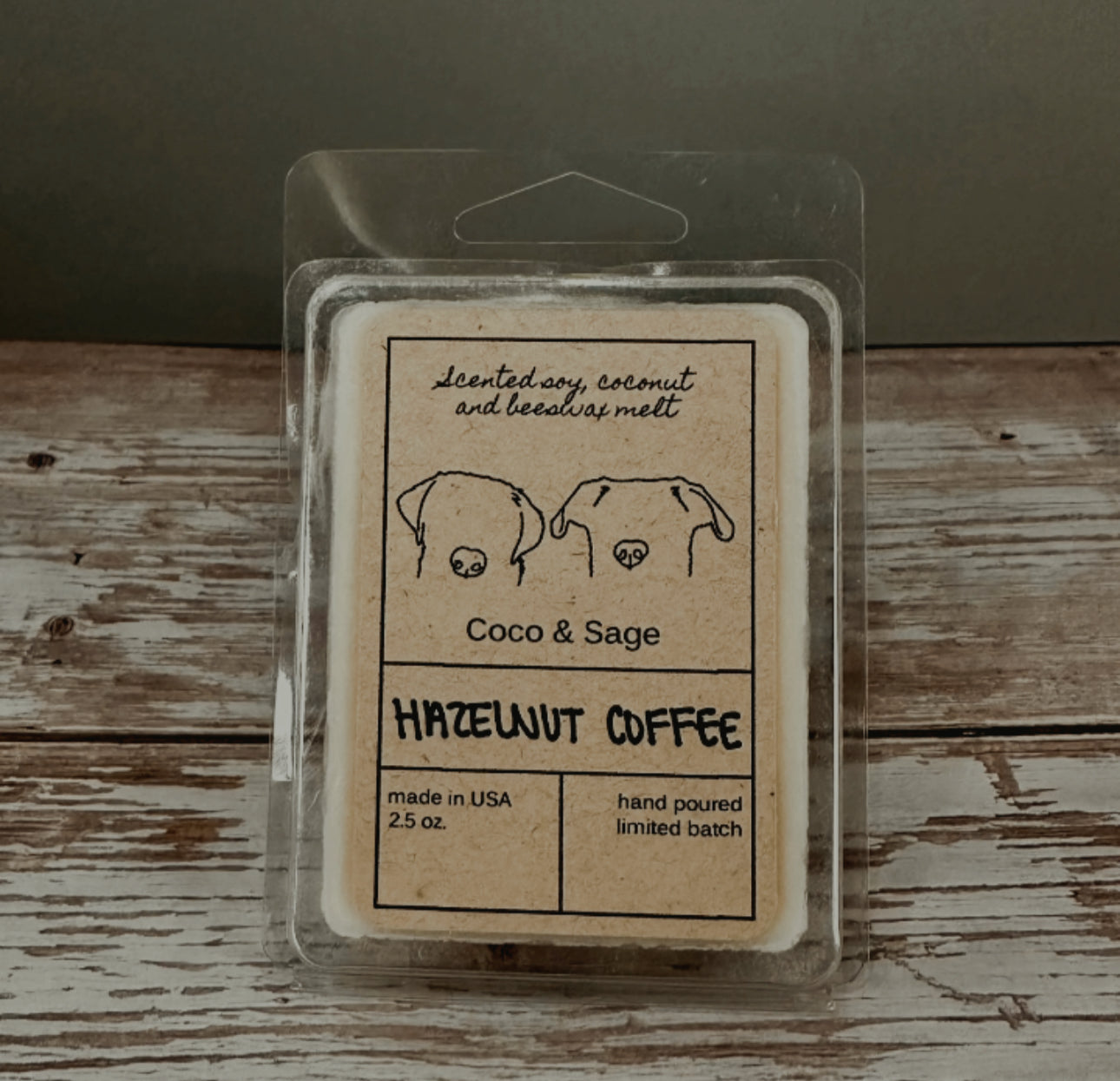 Hazelnut Coffee Wax Melt