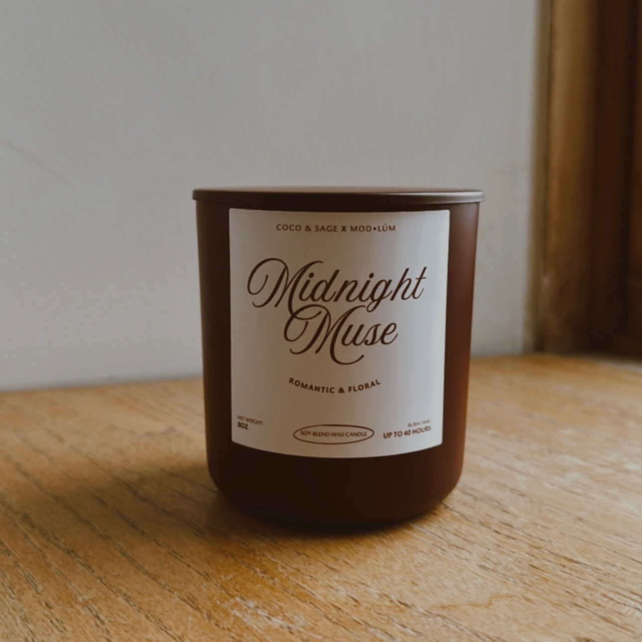 Midnight Muse 8oz Candle