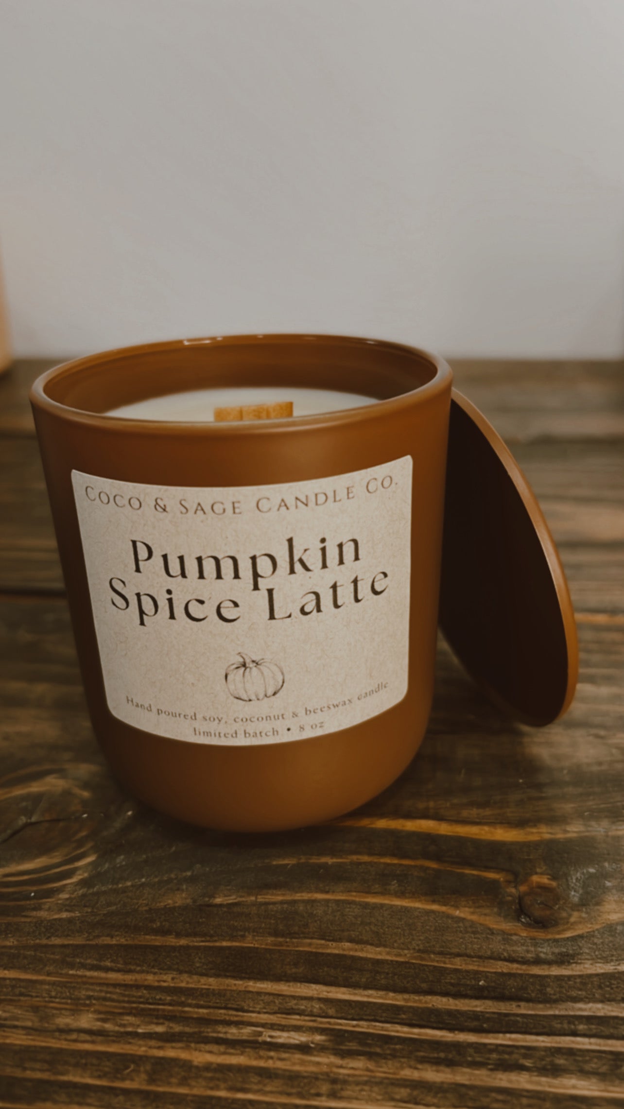 Pumpkin Spice Latte Candle