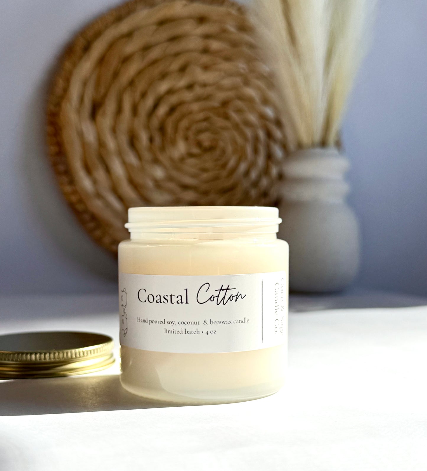 Coastal Cotton Candle